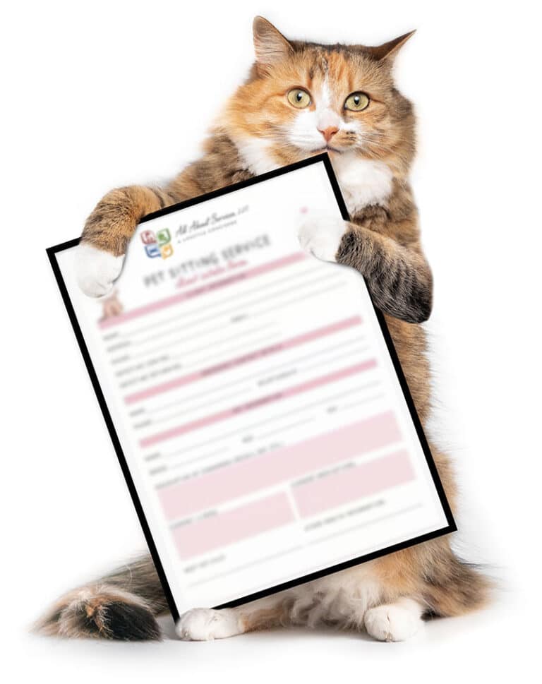 Pet Sitting Services Forms For All About Services